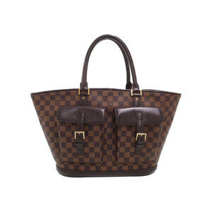 Louis Vuitton Damier Ebene Brown Manosque Tote Bag